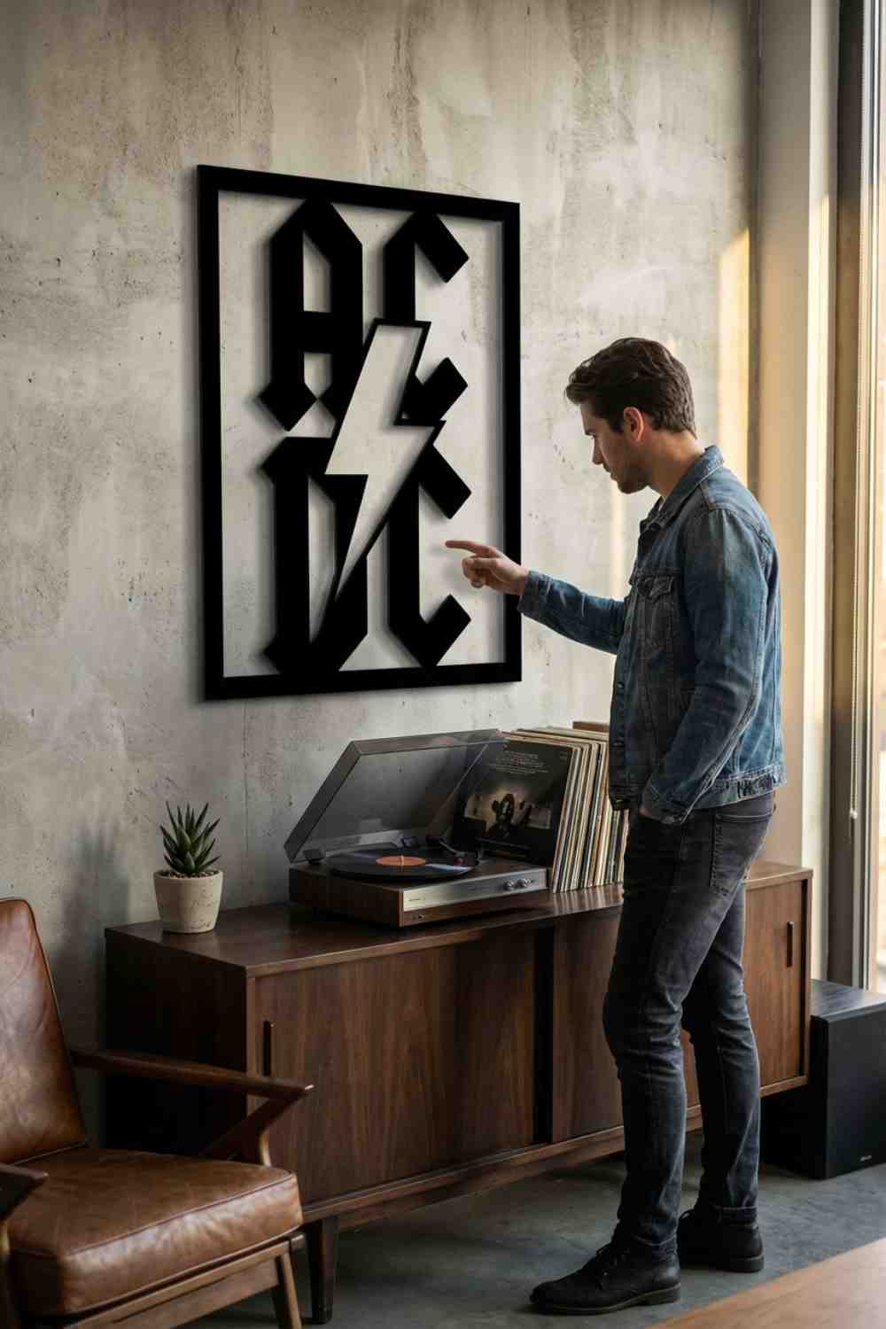 Acdc - Cuadro decorativo | Cortayrecorta.es