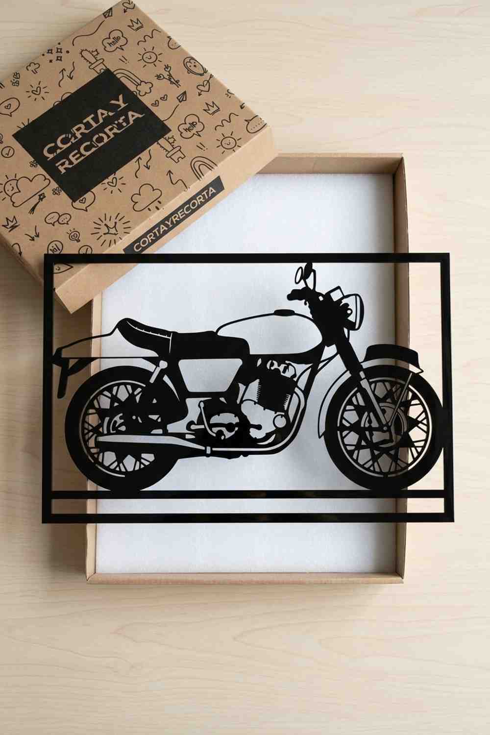 Norton Commando de 1968 - Cuadro decorativo | Cortayrecorta.es