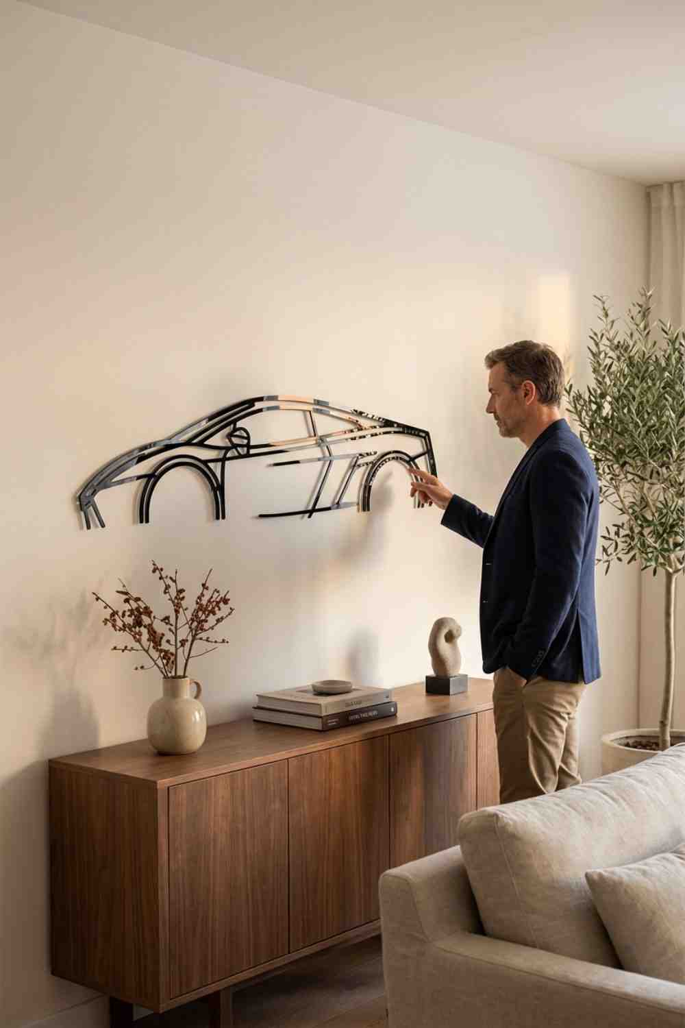Lamborghini Gallardo - Cuadro decorativo | Cortayrecorta.es