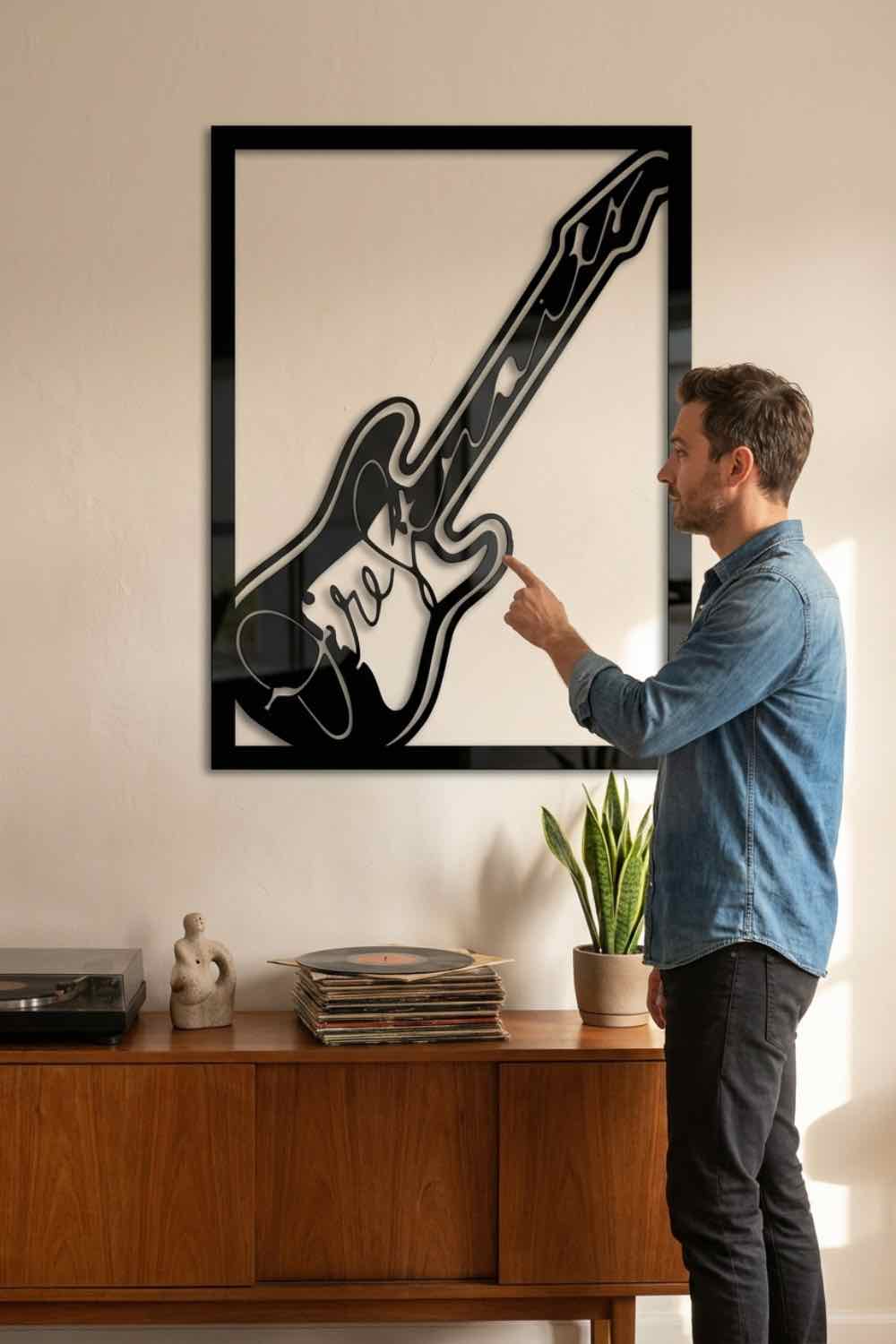 Dire Straits - Cuadro decorativo | Cortayrecorta.es