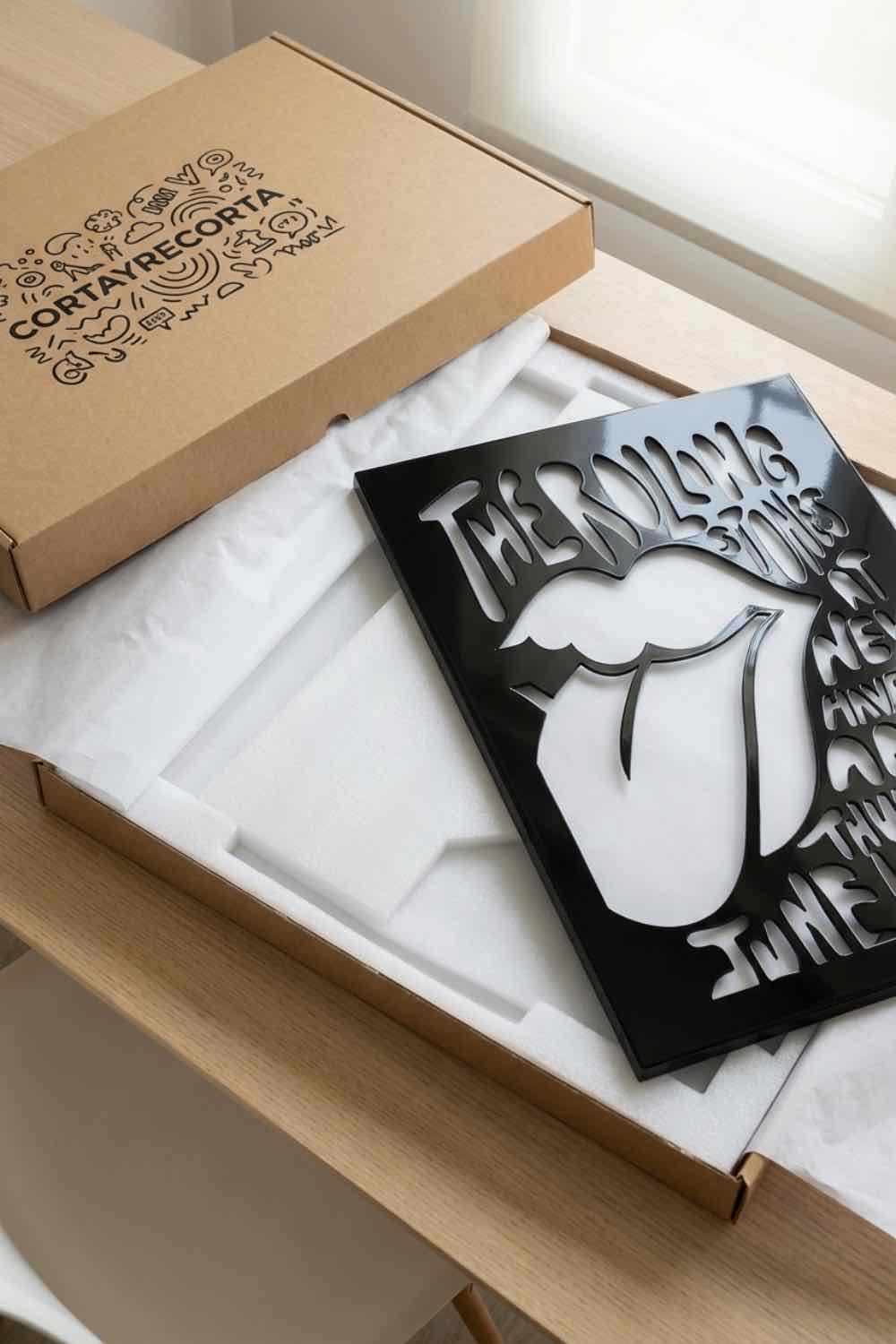 Rolling Stones - Cuadro decorativo | Cortayrecorta.es