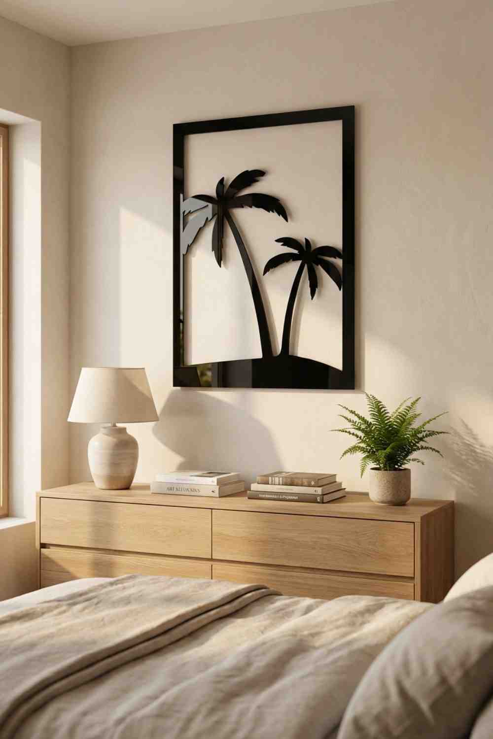 Palmeras - Cuadro decorativo | Cortayrecorta.es