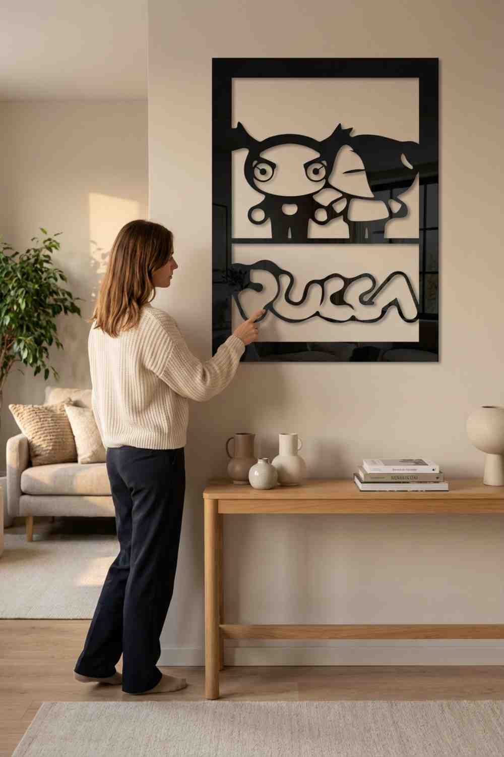 Pucca - Cuadro decorativo | Cortayrecorta.es