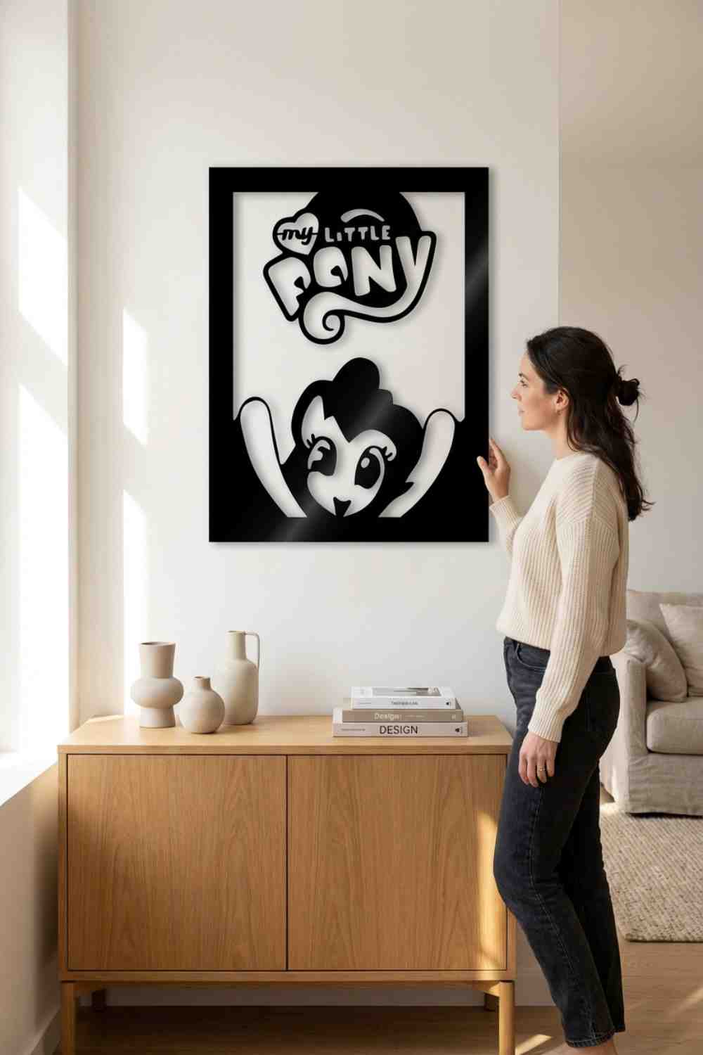 Little Pony - Cuadro decorativo | Cortayrecorta.es