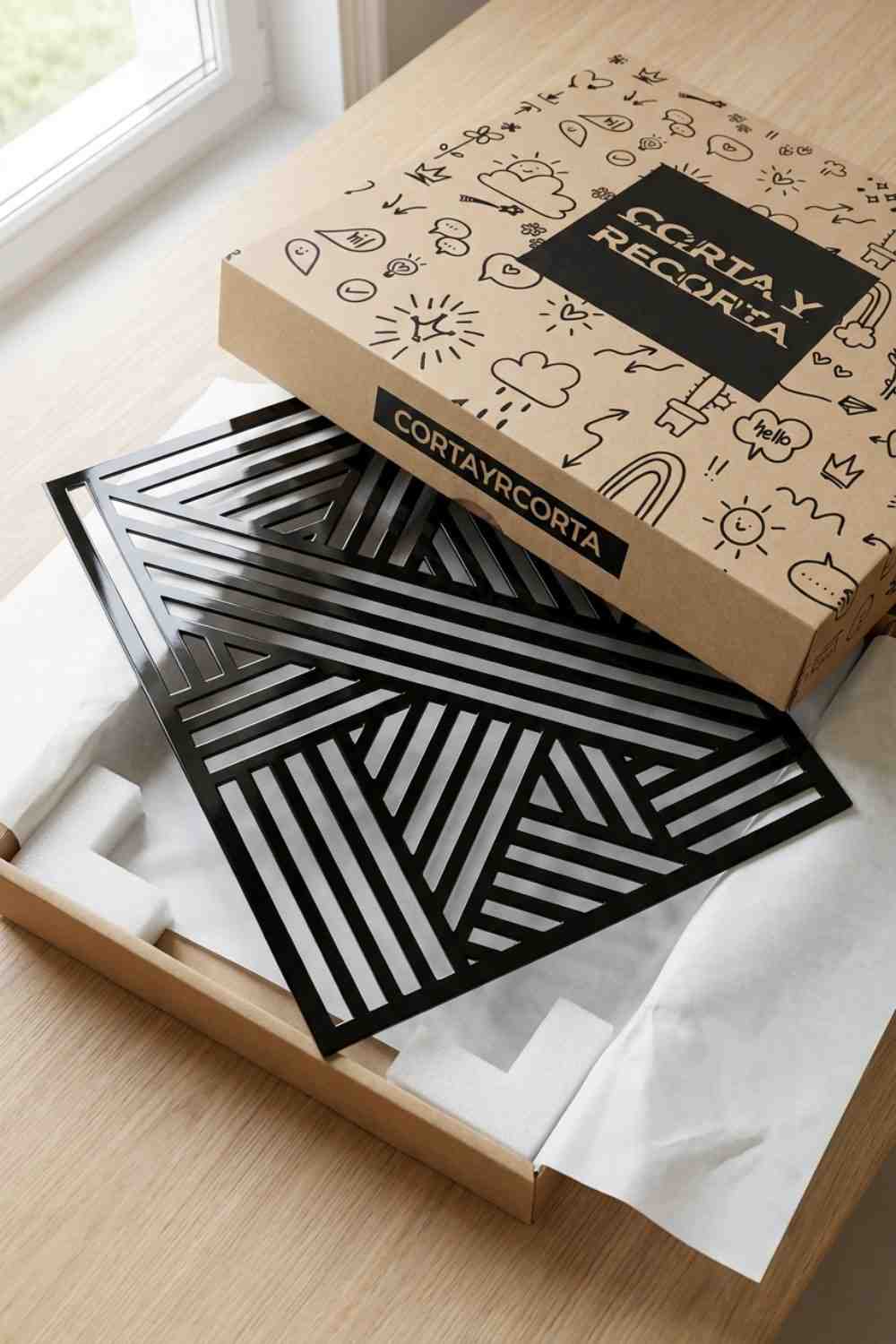 Papiroflexia Diagonal - Cuadro decorativo | Cortayrecorta.es