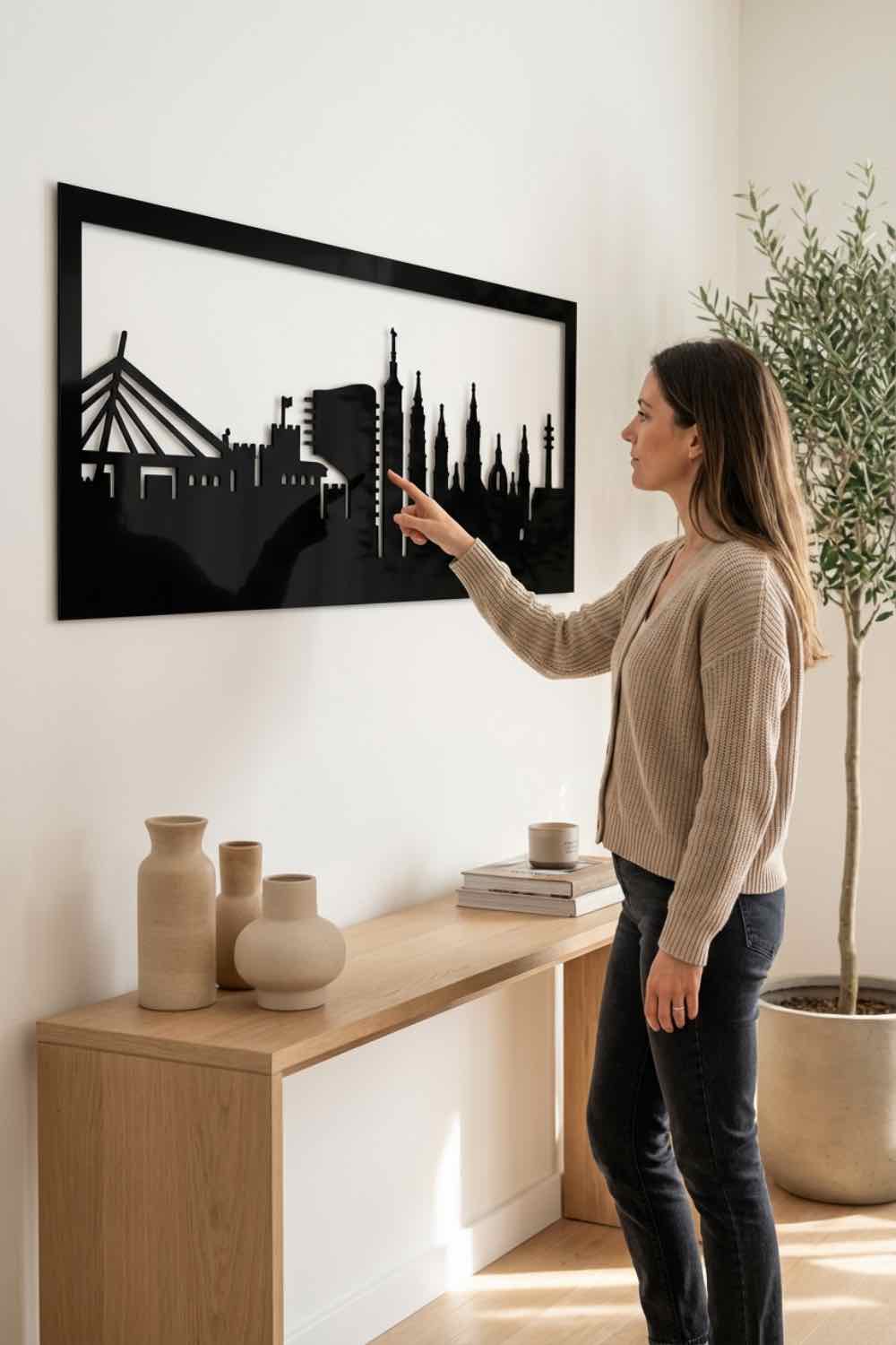Zaragoza - Cuadro decorativo | Cortayrecorta.es