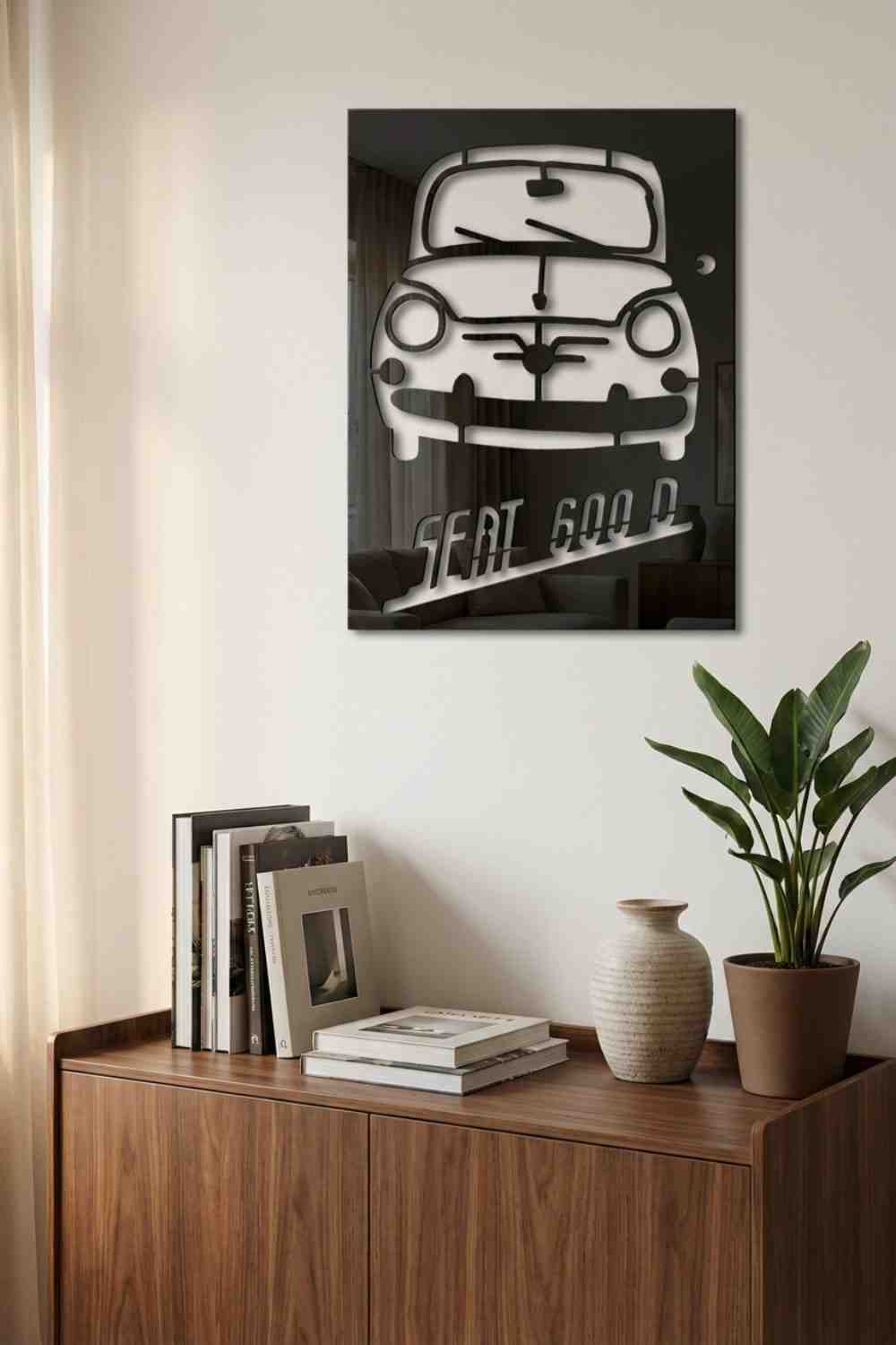 Seat 600 - Cuadro decorativo | Cortayrecorta.es