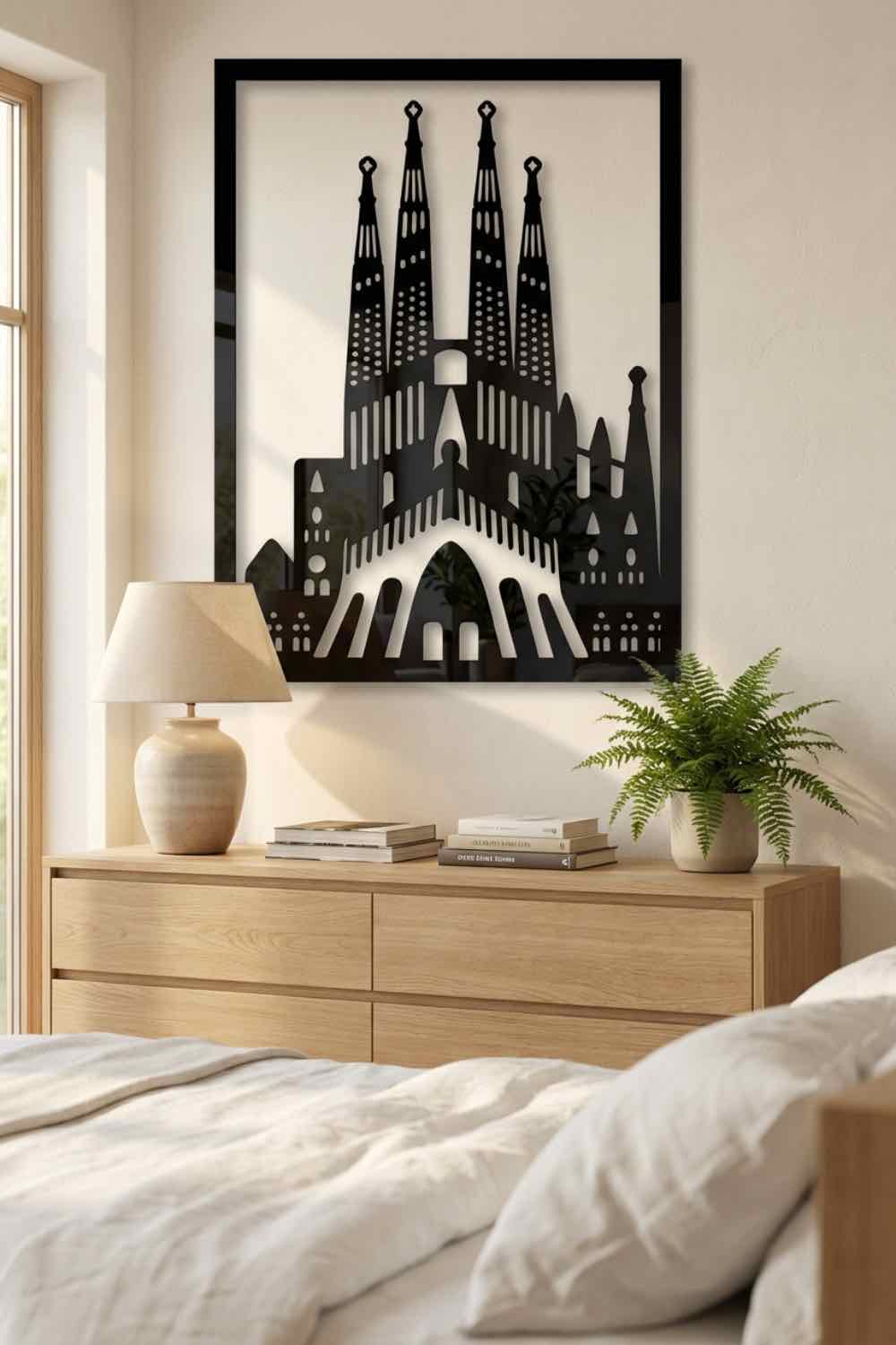 Sagrada Familia Barcelona - Cuadro decorativo | Cortayrecorta.es