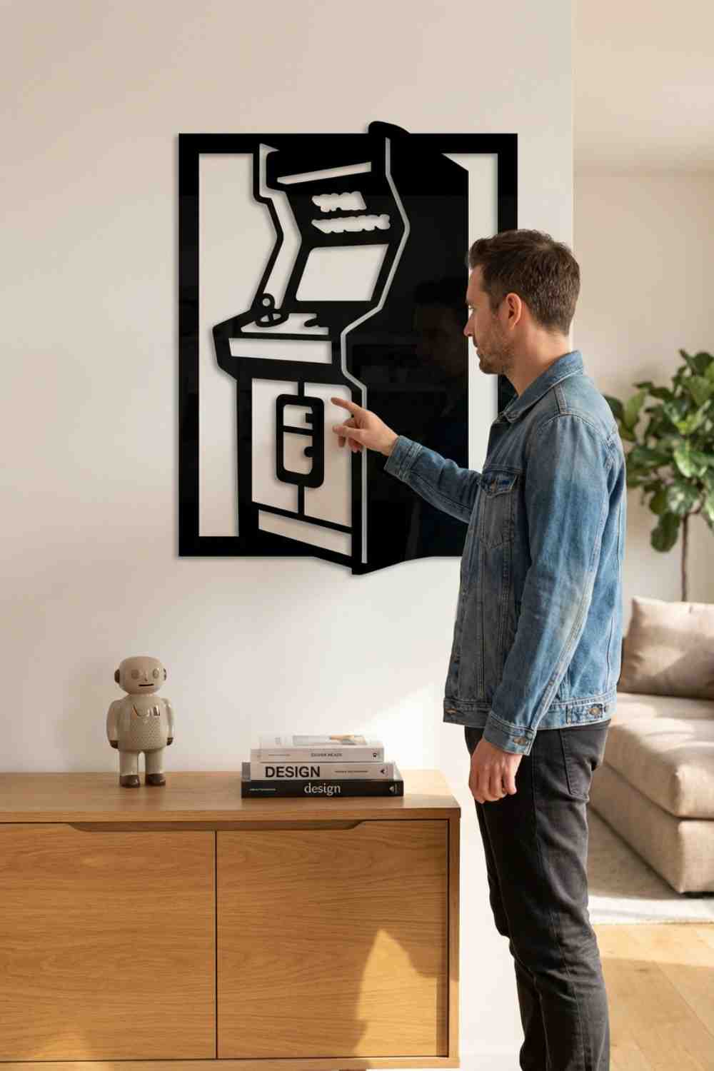 Space Invaders - Cuadro decorativo | Cortayrecorta.es