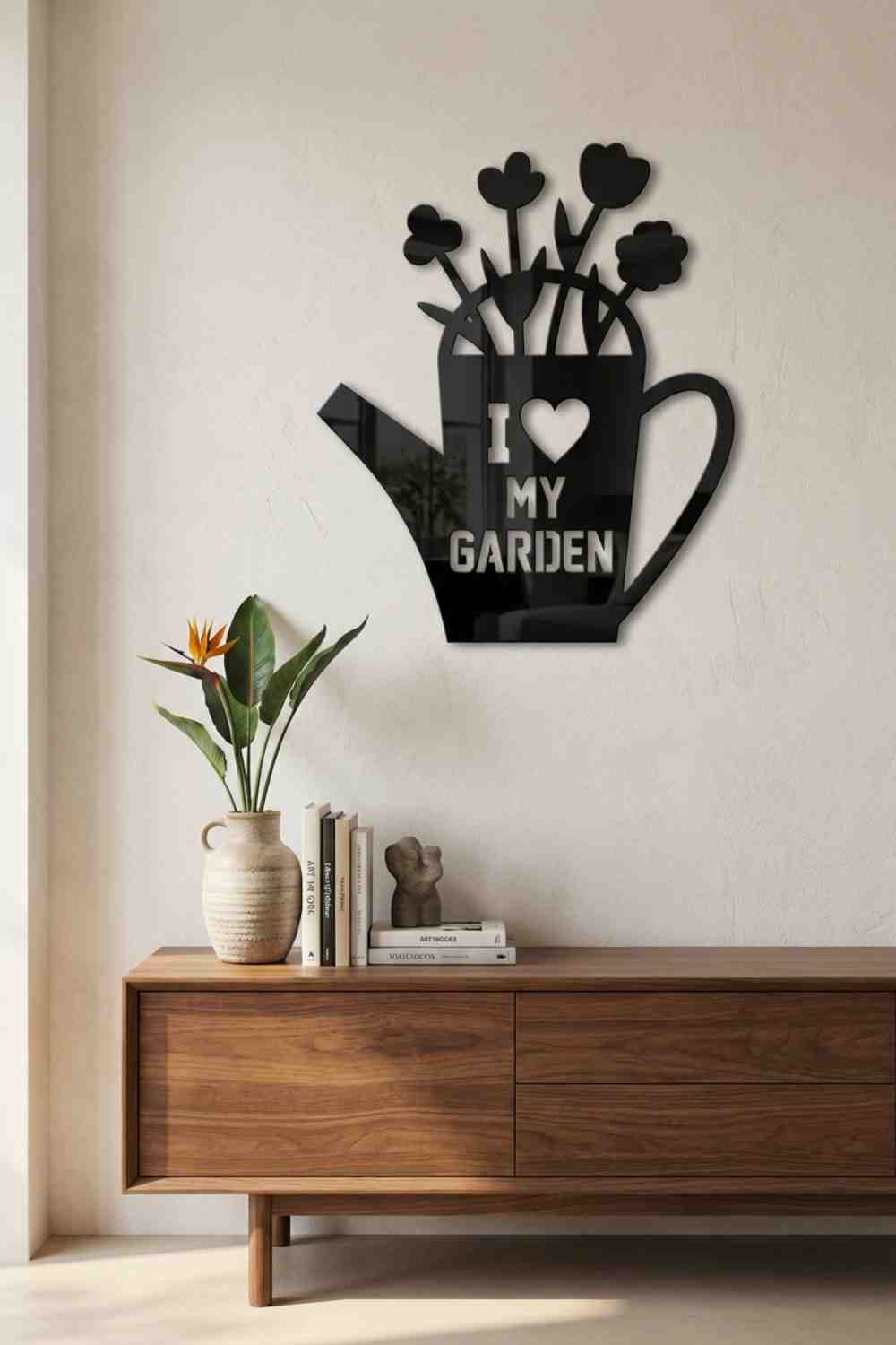 I Love My Garden - Cuadro decorativo | Cortayrecorta.es