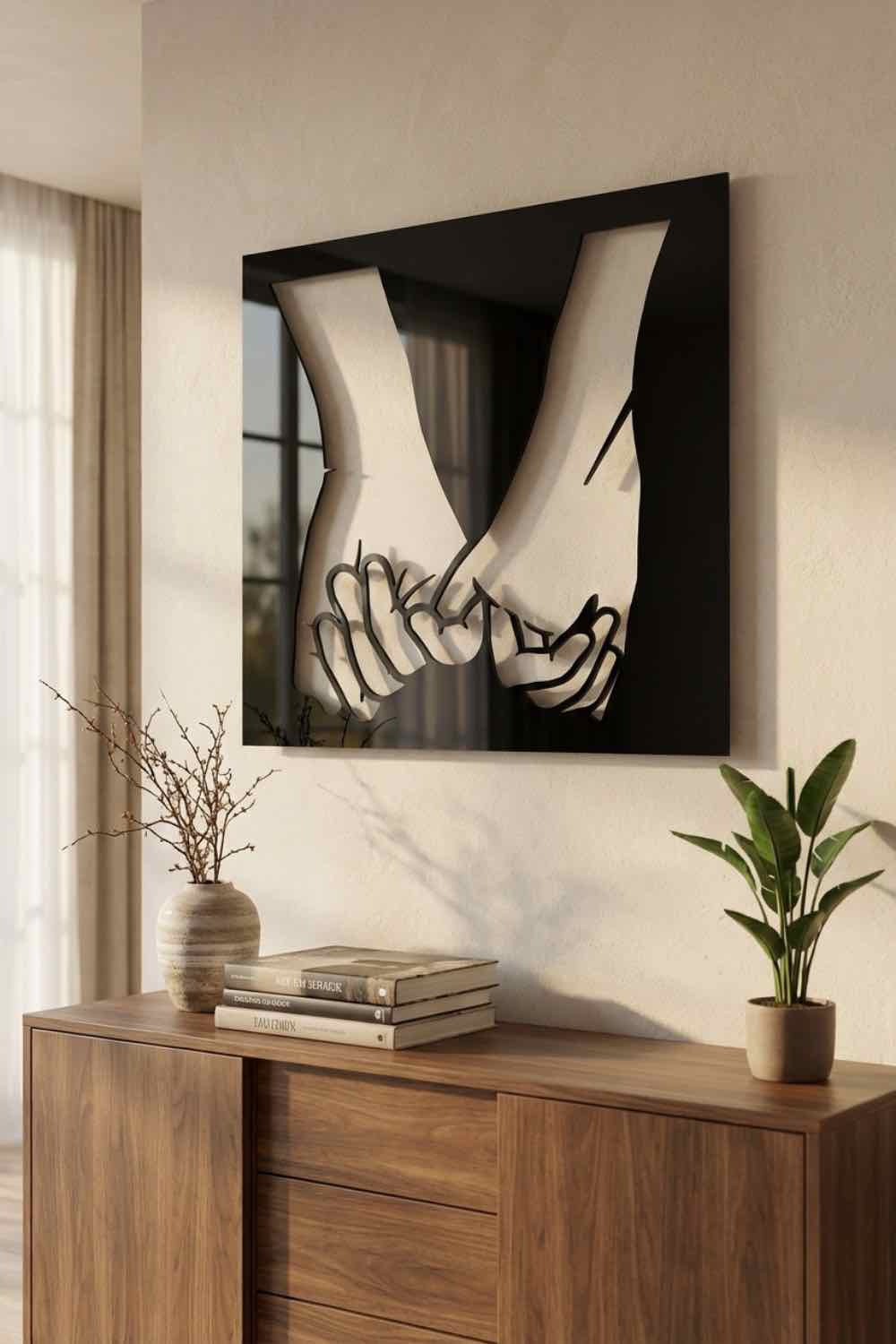 Cariño - Cuadro decorativo | Cortayrecorta.es