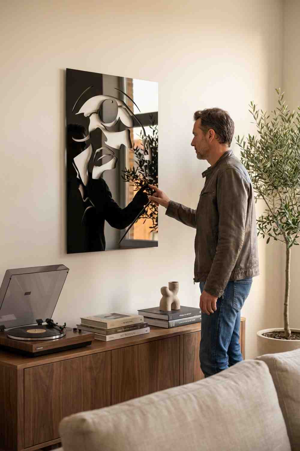 Leon El Profesional - Cuadro decorativo | Cortayrecorta.es