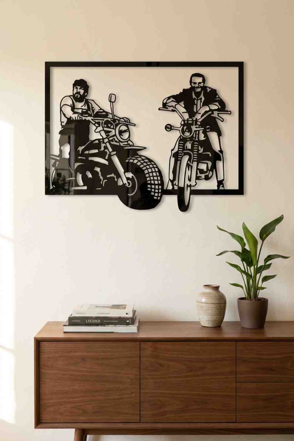 Bud Spencer Y Terrence Hill - Cuadro decorativo | Cortayrecorta.es
