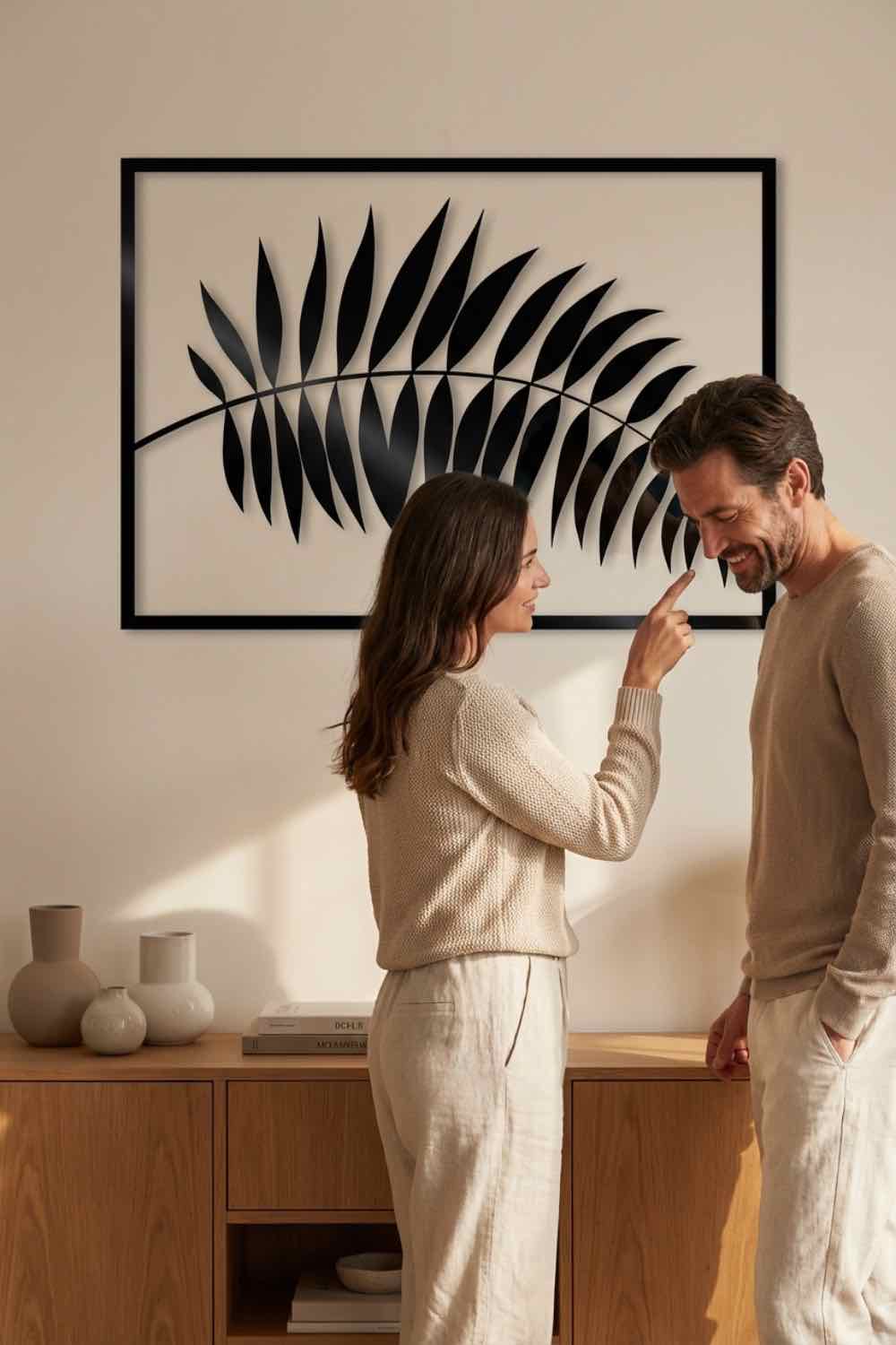 Palmera - Cuadro decorativo | Cortayrecorta.es