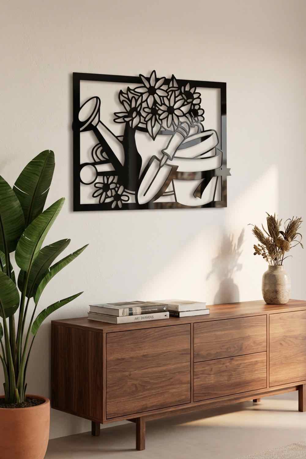 Utensilios Del Jardín - Cuadro decorativo | Cortayrecorta.es