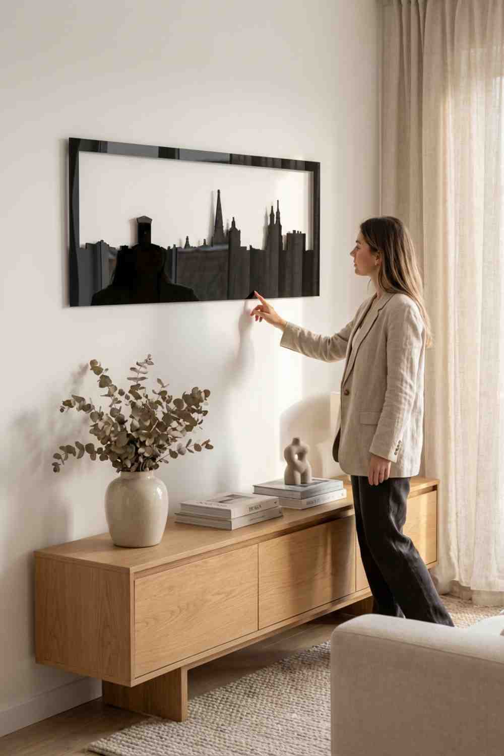 Logroño - Cuadro decorativo | Cortayrecorta.es