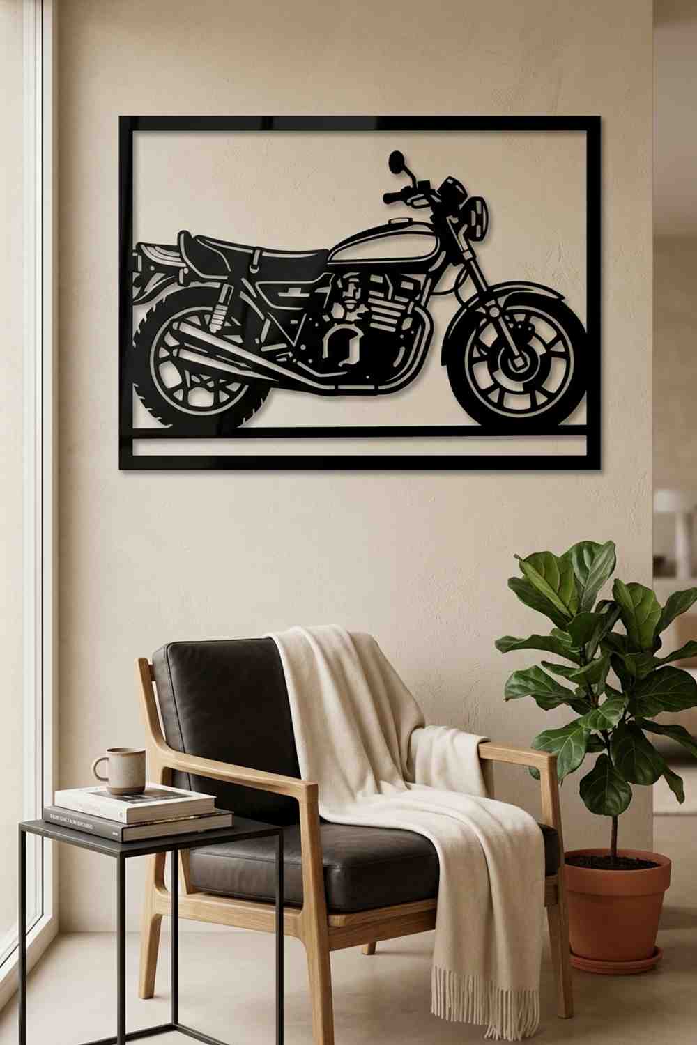 Kawasaki Z1 de 1972 (1) - Cuadro decorativo | Cortayrecorta.es