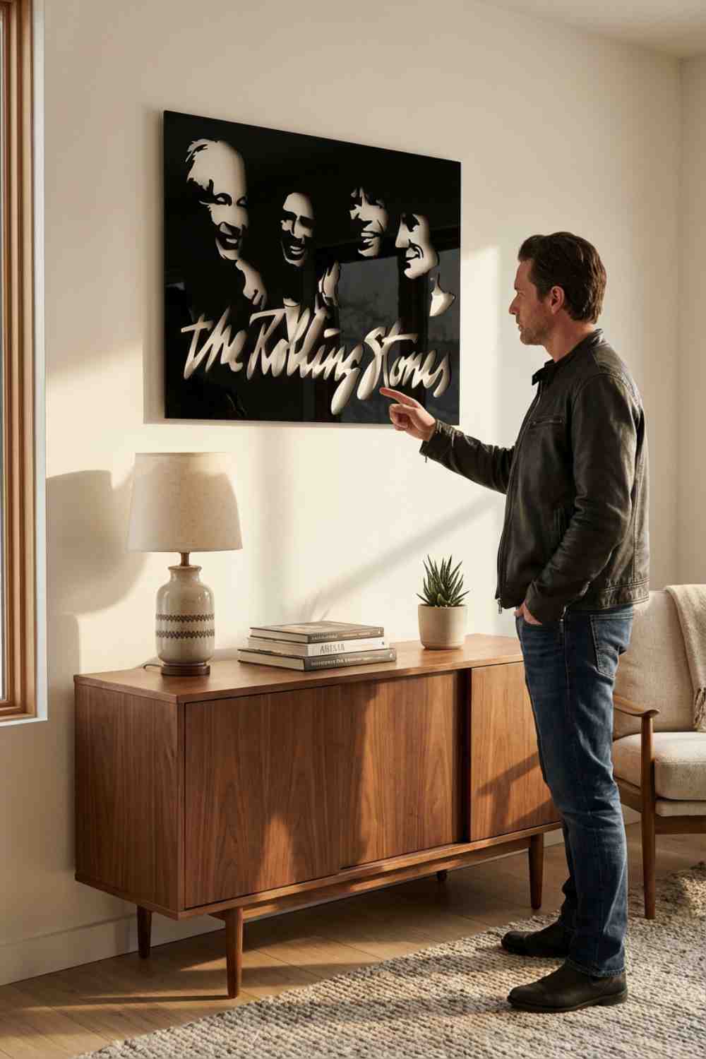 Rolling Stones - Cuadro decorativo | Cortayrecorta.es