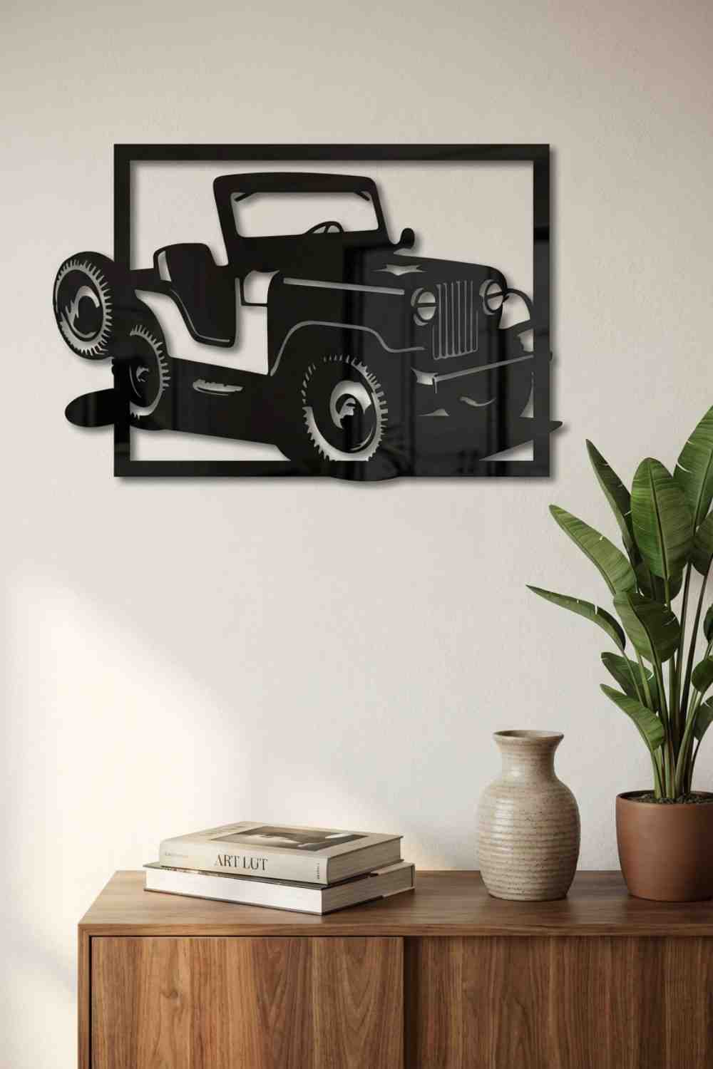 Jeep Willys - Cuadro decorativo | Cortayrecorta.es