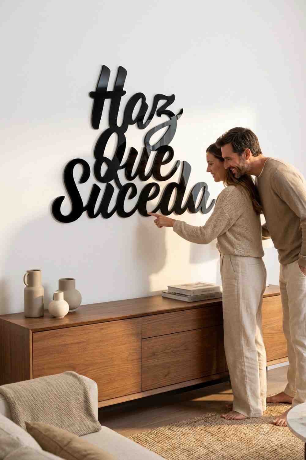 Haz que suceda - Cuadro decorativo | Cortayrecorta.es