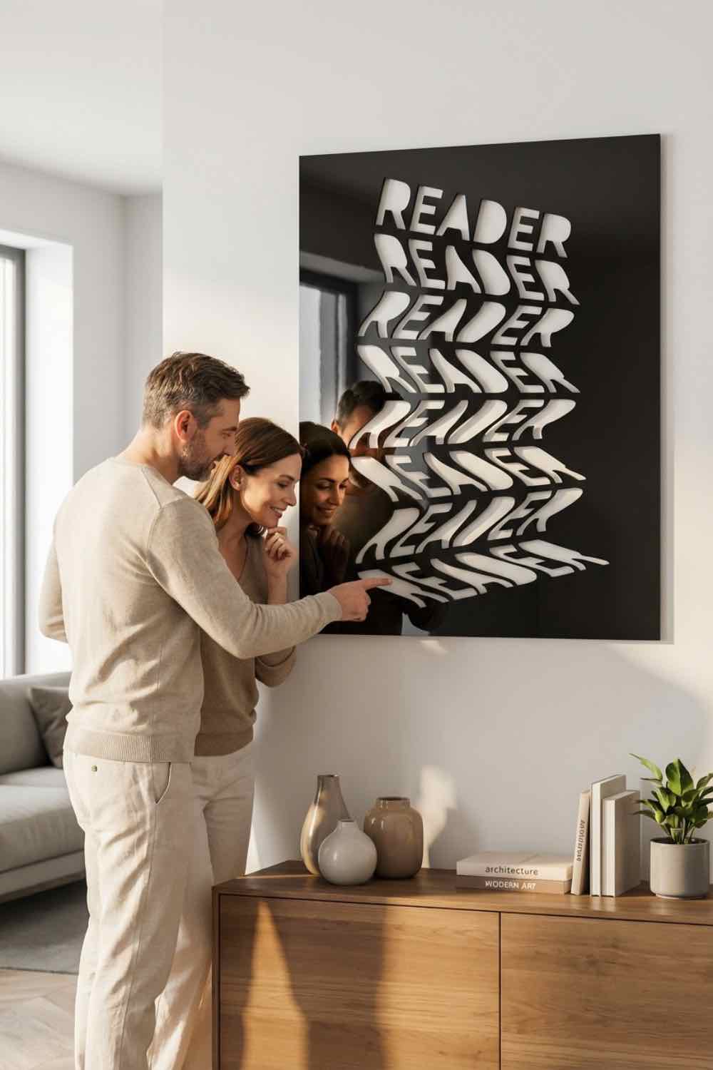 Reader - Cuadro decorativo | Cortayrecorta.es