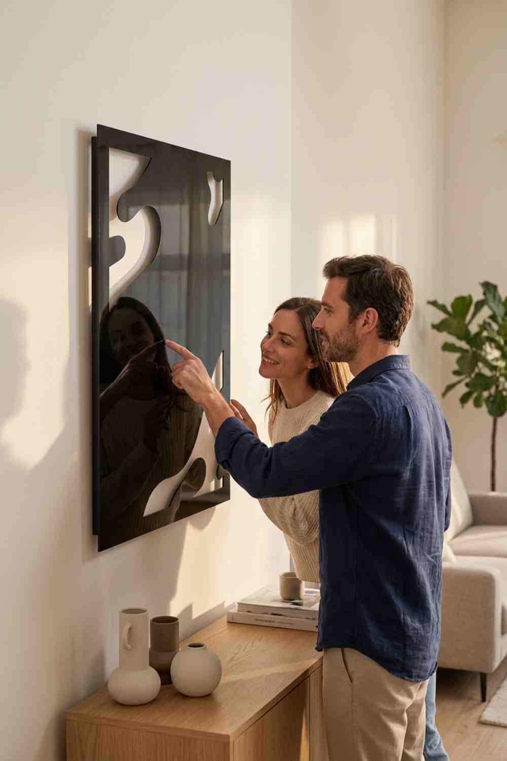 Mi Vaca - Cuadro decorativo | Cortayrecorta.es
