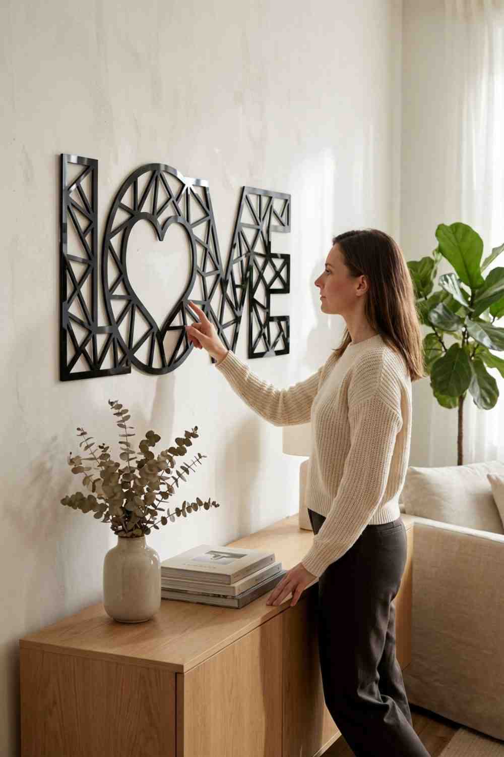 Love - Cuadro decorativo | Cortayrecorta.es
