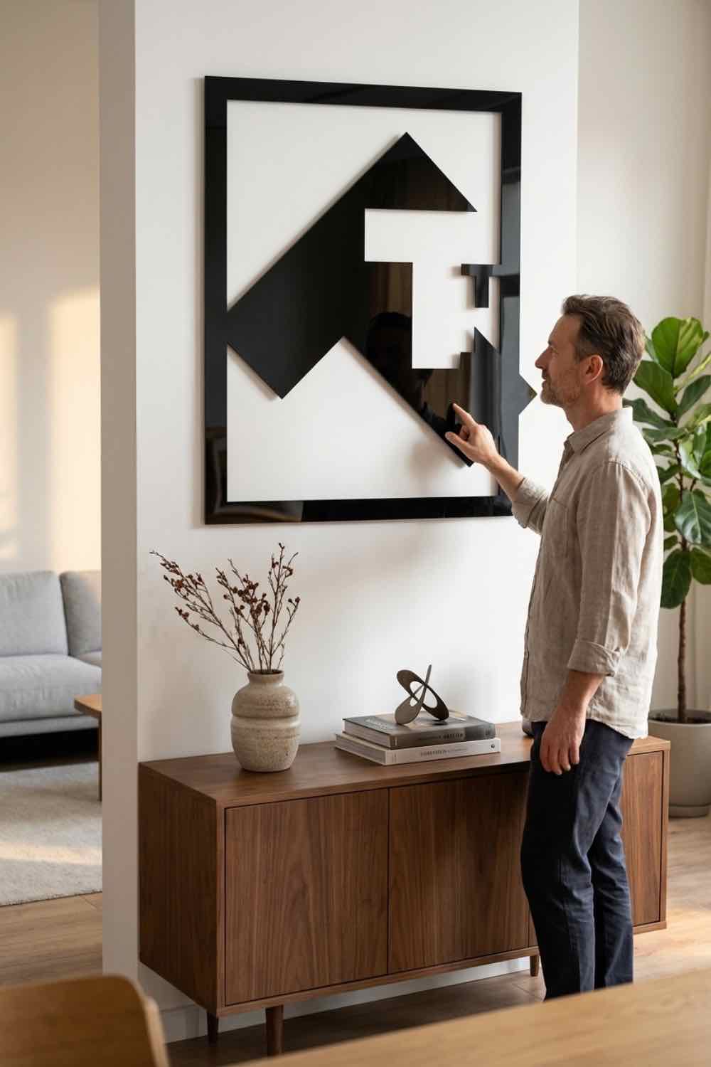 "T - Cuadro decorativo | Cortayrecorta.es