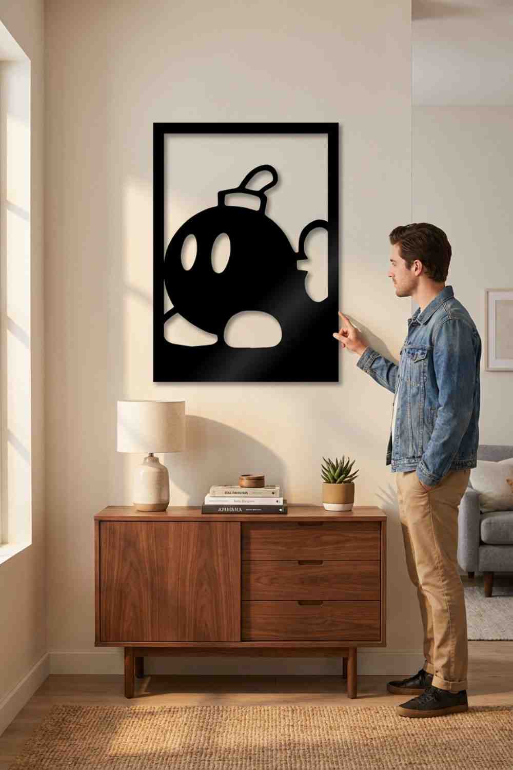 Bomb - Cuadro decorativo | Cortayrecorta.es