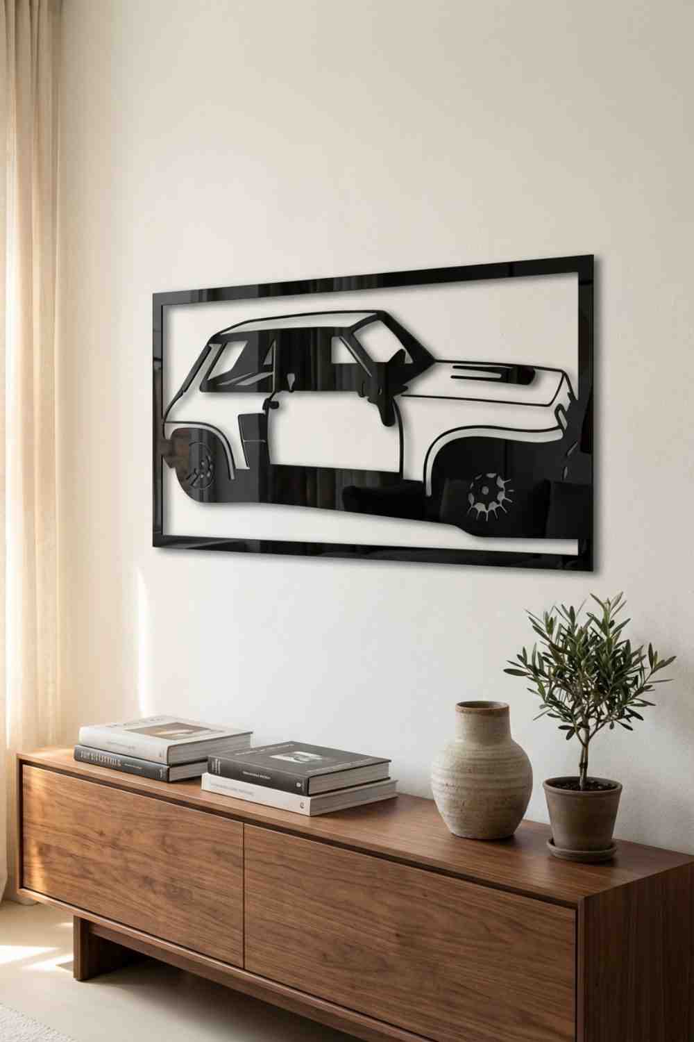 Renault Super 5 Gt Turbo - Cuadro decorativo | Cortayrecorta.es
