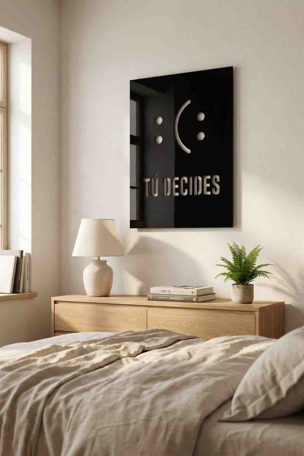 Tú decides - Cuadro decorativo | Cortayrecorta.es