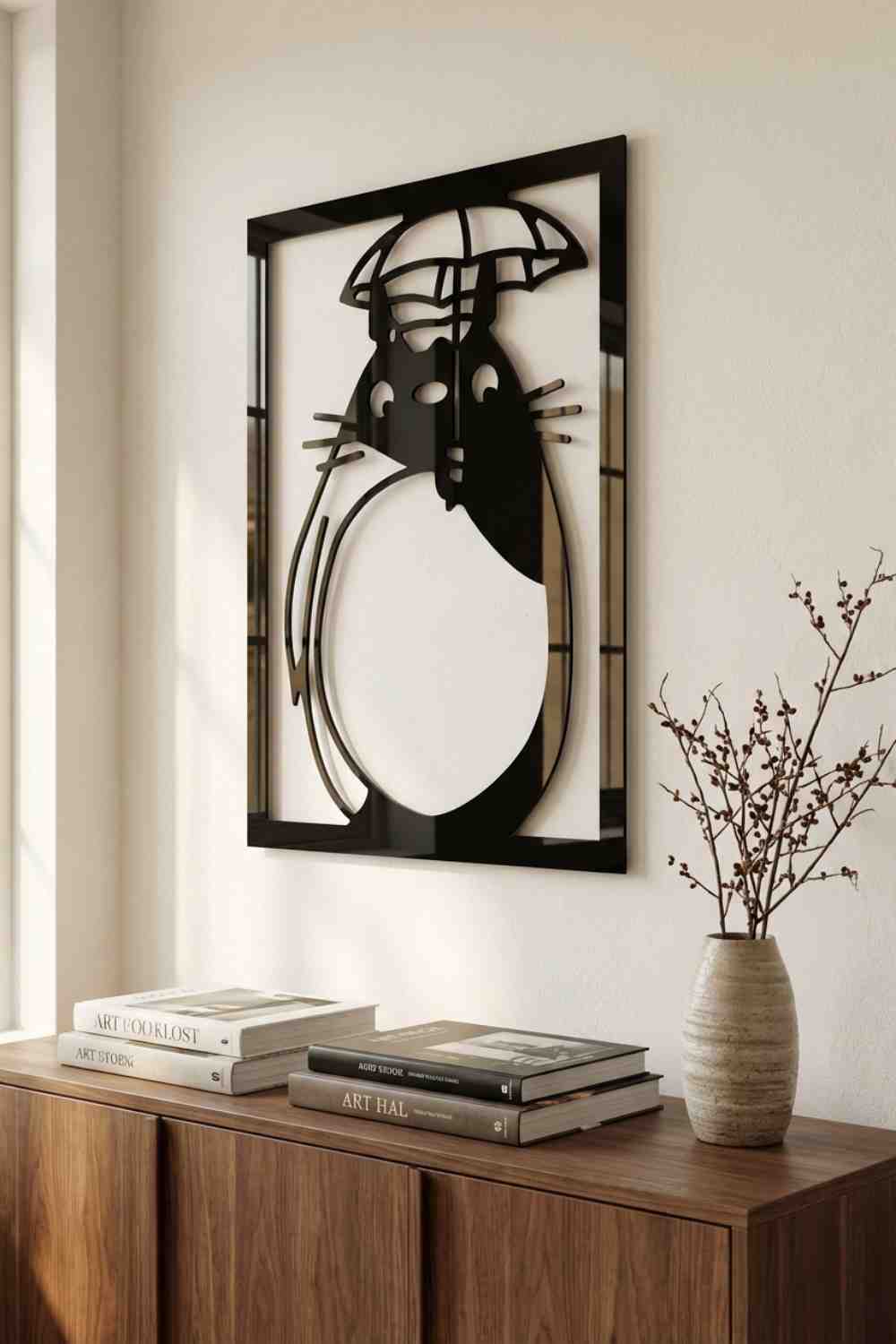 Totoro - Cuadro decorativo | Cortayrecorta.es