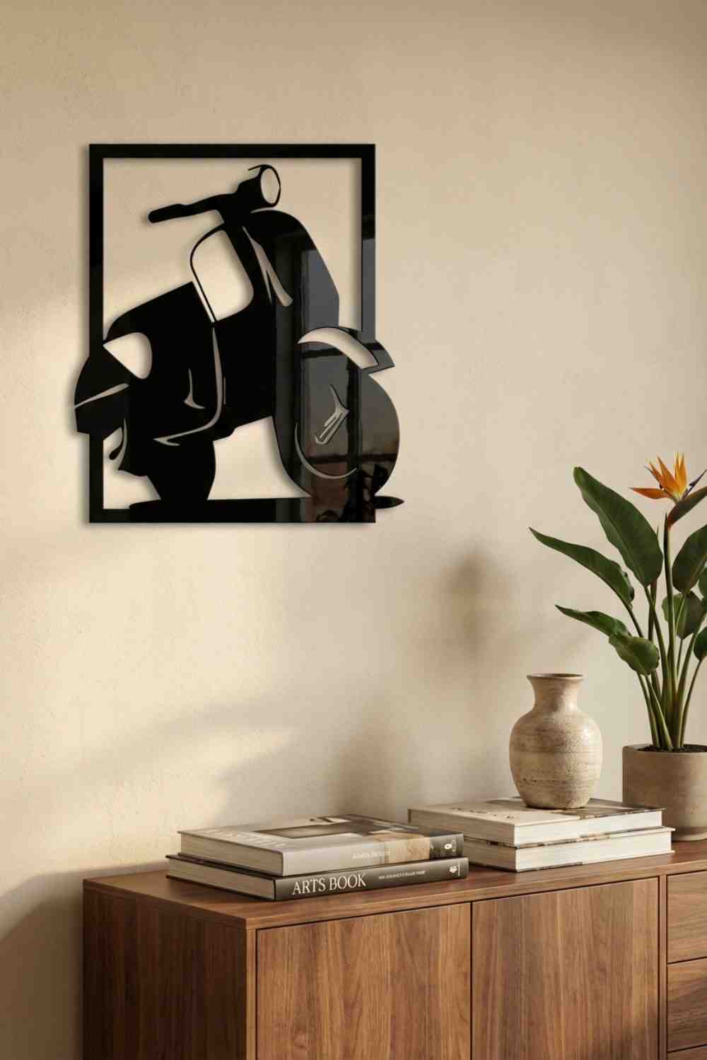 Vespa - Cuadro decorativo | Cortayrecorta.es