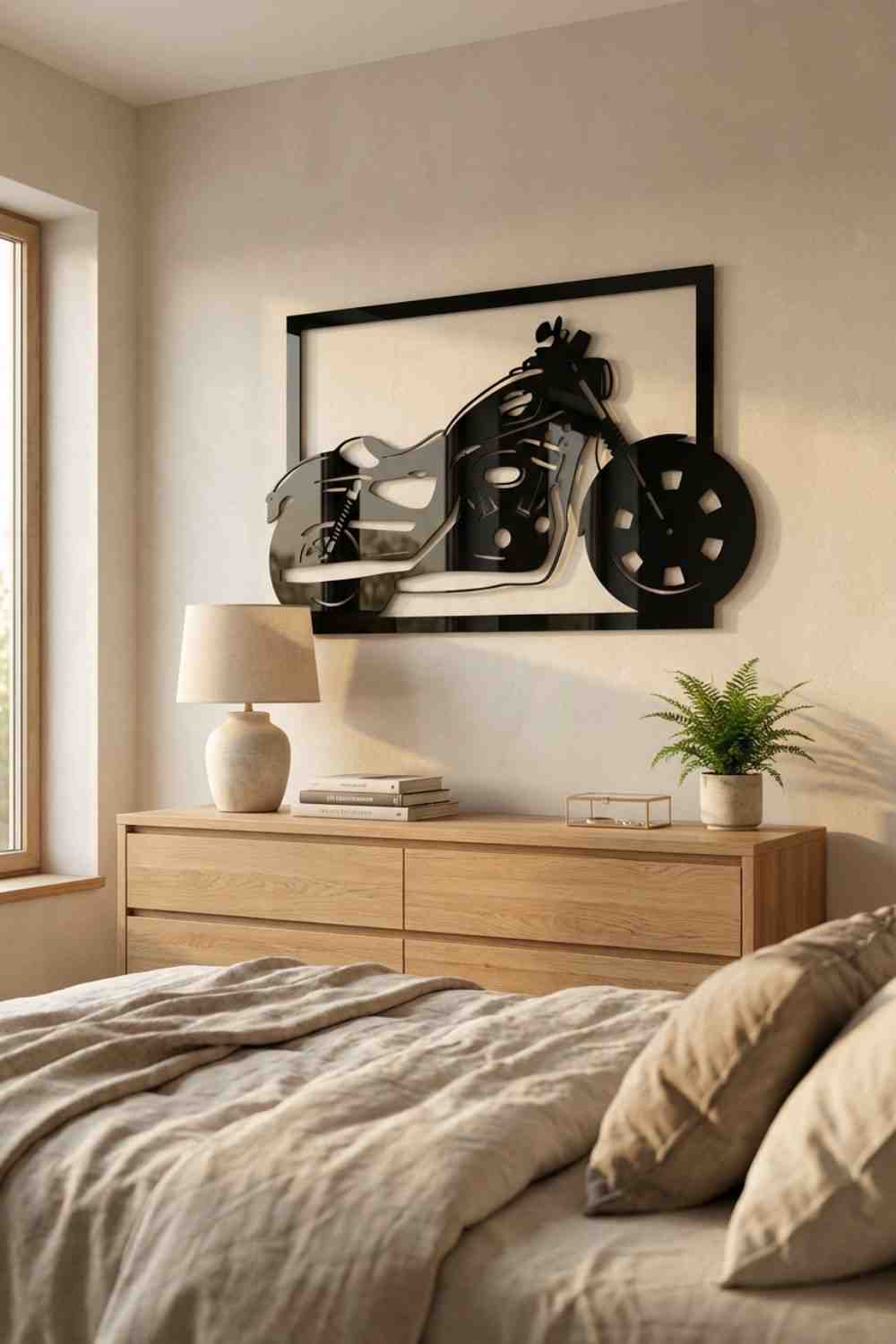 Harley Davidson Sportster 883 - Cuadro decorativo | Cortayrecorta.es