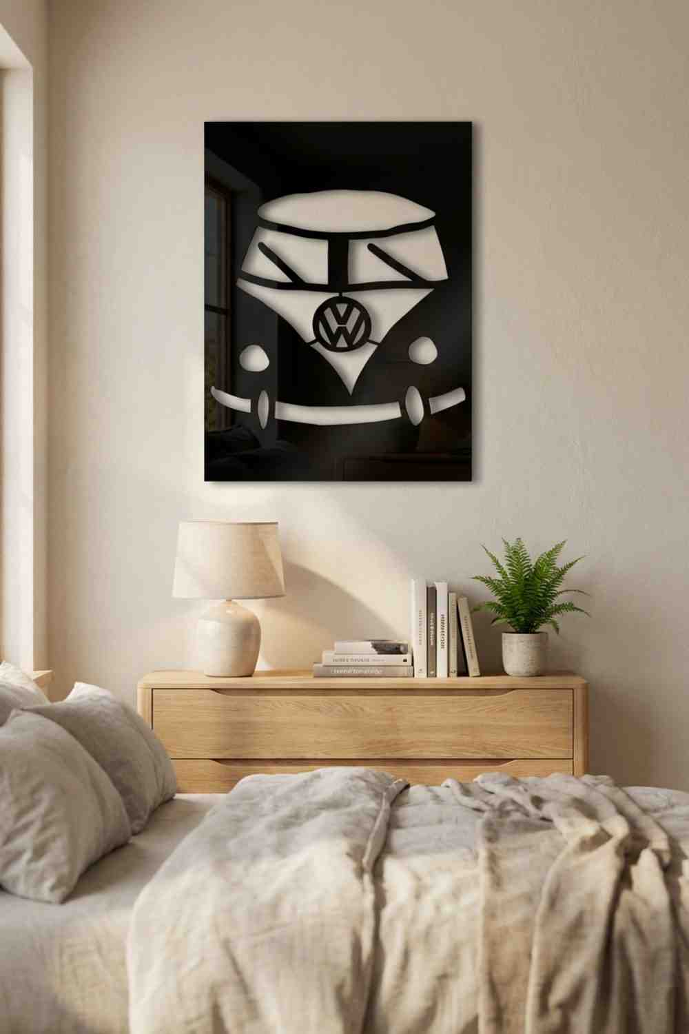 Volkswagen California - Cuadro decorativo | Cortayrecorta.es