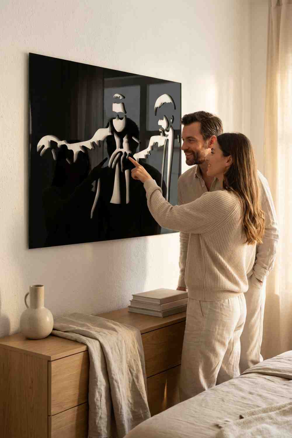 Pulp_Fiction_By_Banksy_diseño - Cuadro decorativo | Cortayrecorta.es