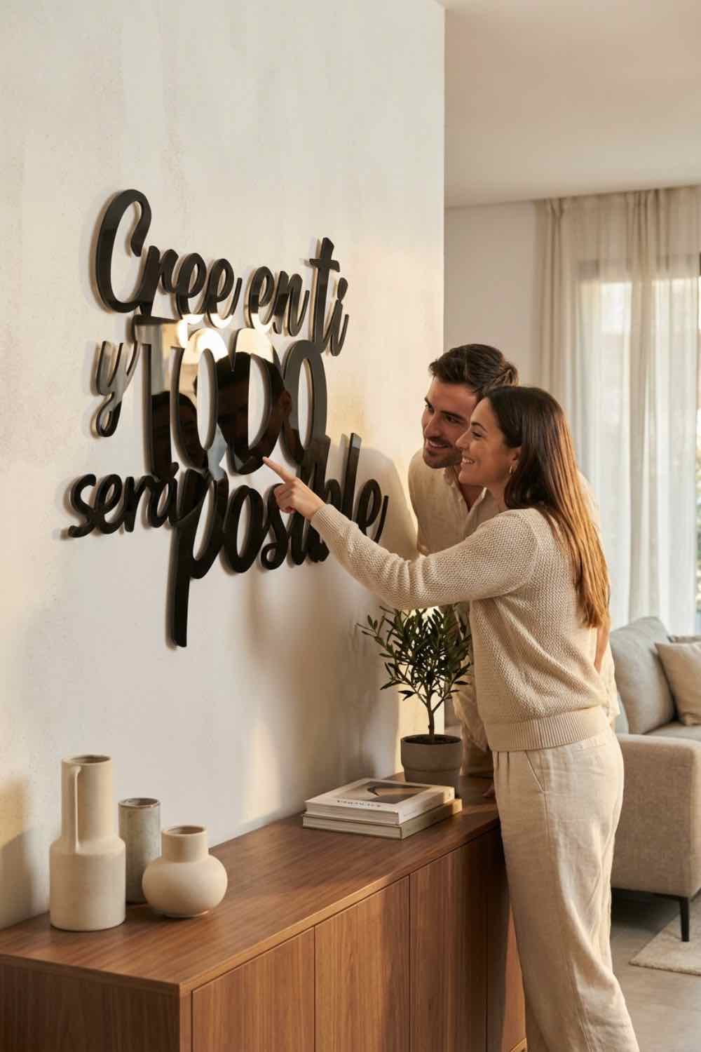 Cree en ti y todo será posible - Cuadro decorativo | Cortayrecorta.es