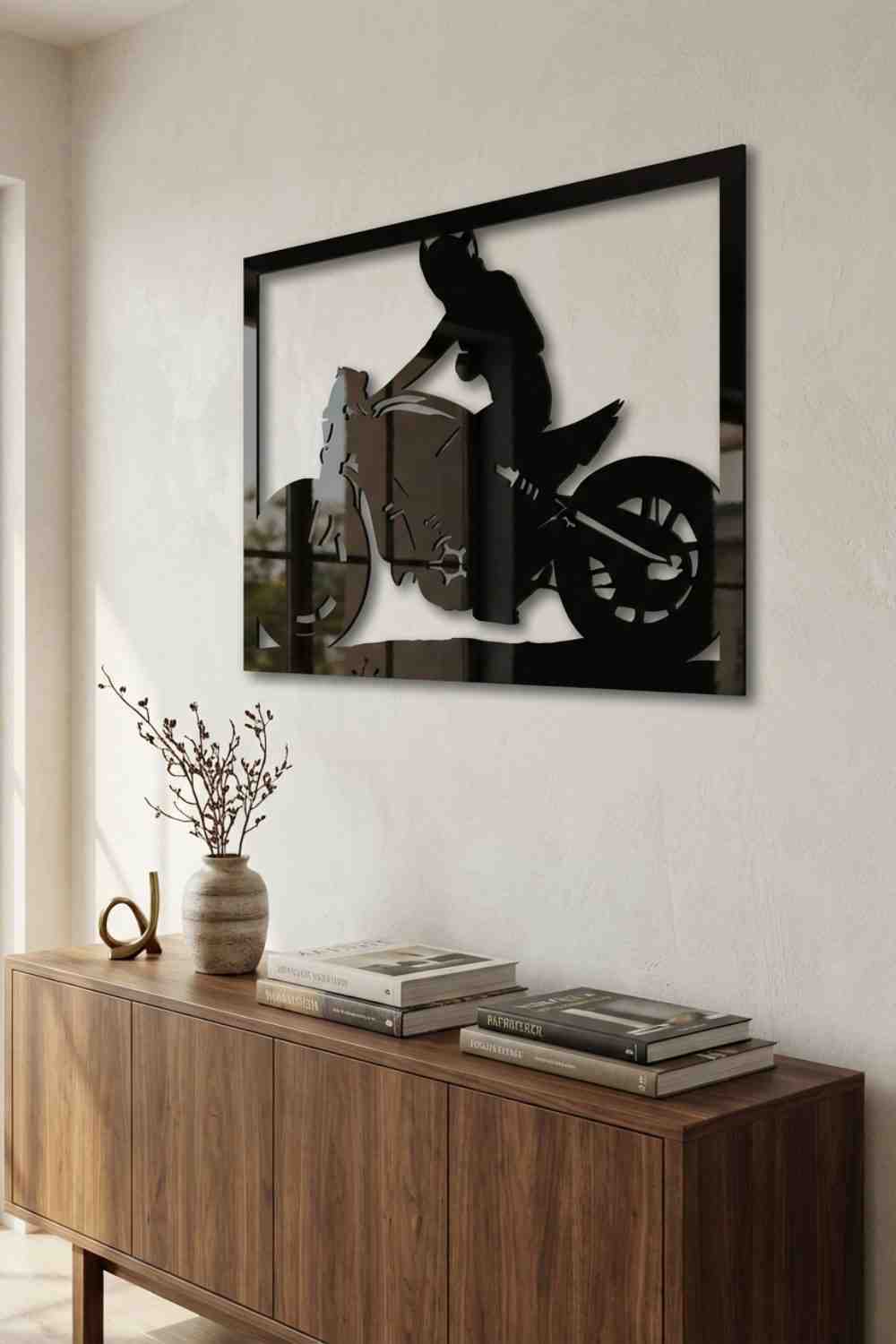 My Girlfriend, Ducati - Cuadro decorativo | Cortayrecorta.es