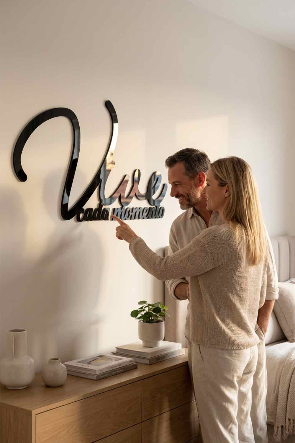 Vive Cada Momento - Cuadro decorativo | Cortayrecorta.es