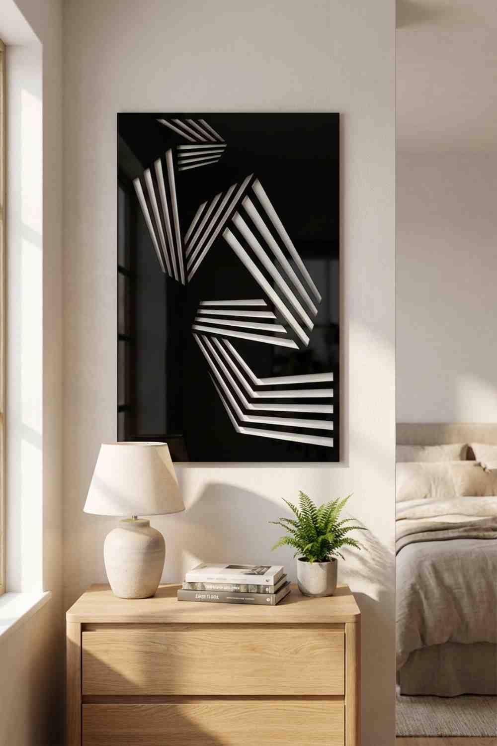 Todo Es La Perspectiva - Cuadro decorativo | Cortayrecorta.es