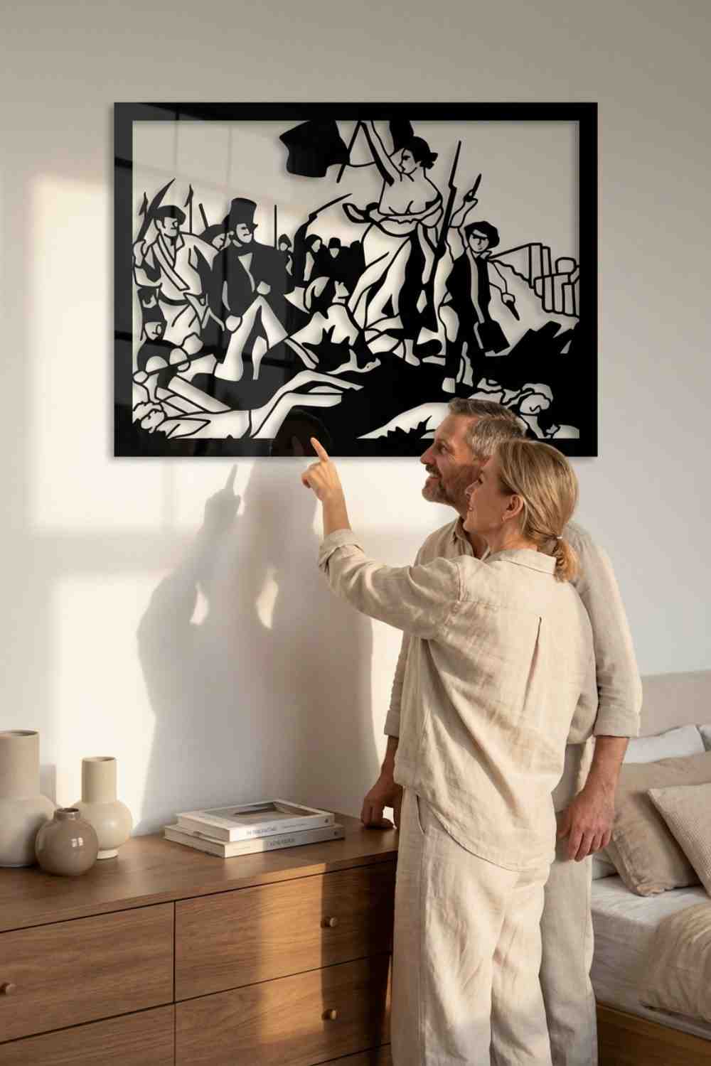 La Libertad Guiando Al Pueblo