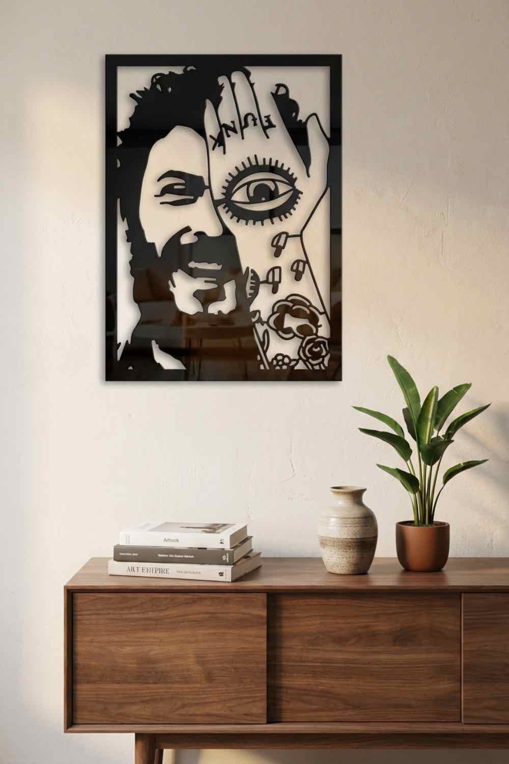 Juanito Makande - Cuadro decorativo | Cortayrecorta.es