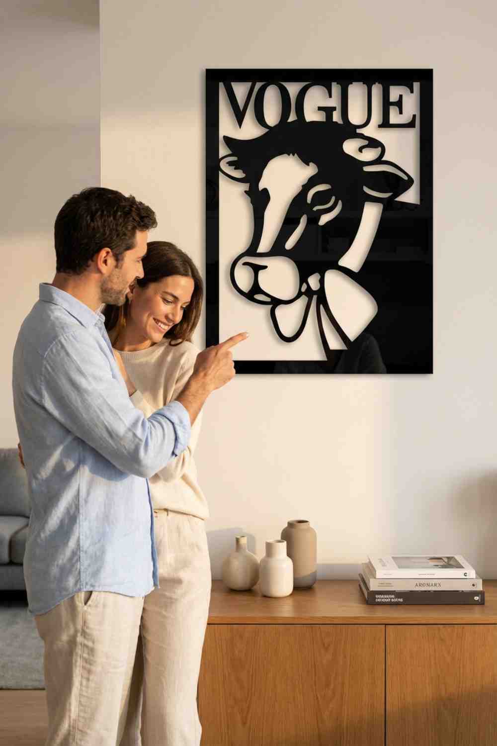 Vaca Top Model By Antonio De Felipe