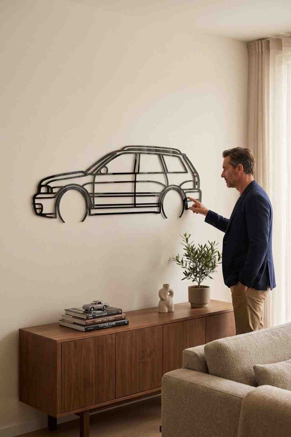 Audi S4 Avant B5 Detailed - Cuadro decorativo | Cortayrecorta.es