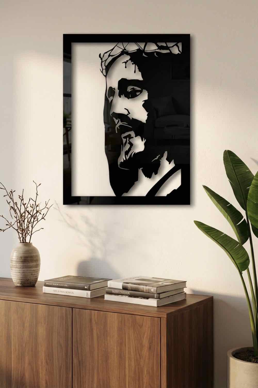 Cristo - Cuadro decorativo | Cortayrecorta.es