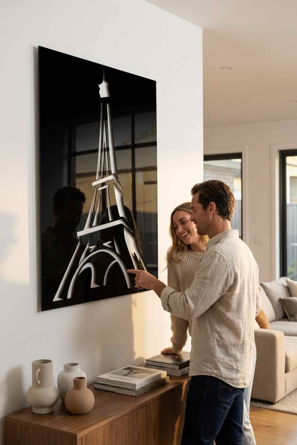 Eiffel - Cuadro decorativo | Cortayrecorta.es