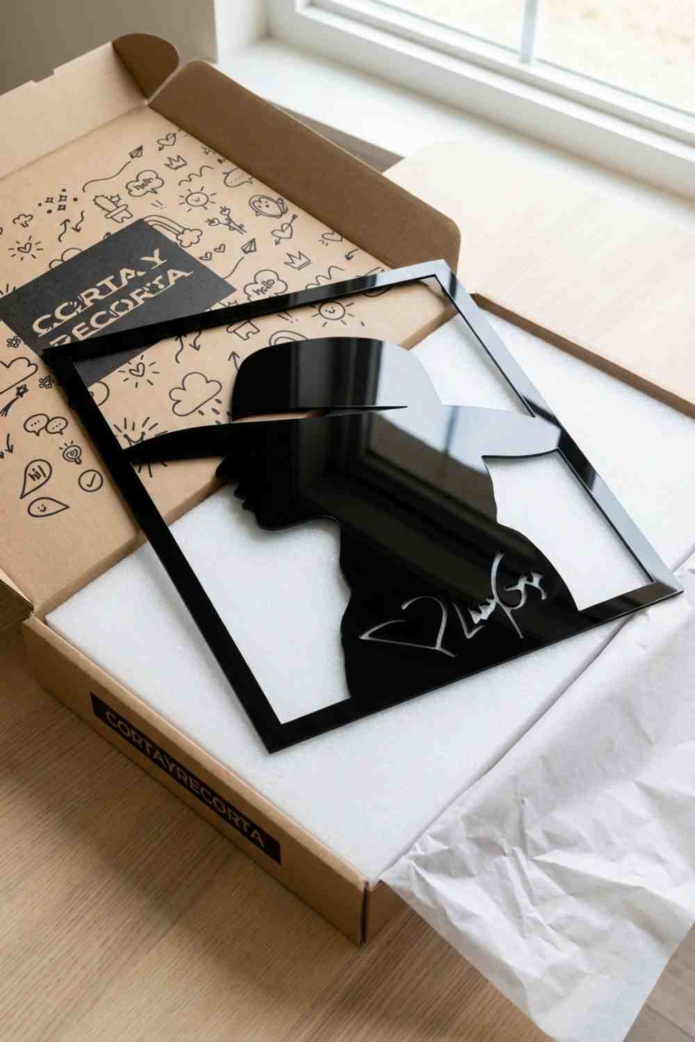 Lady Gaga - Cuadro decorativo | Cortayrecorta.es