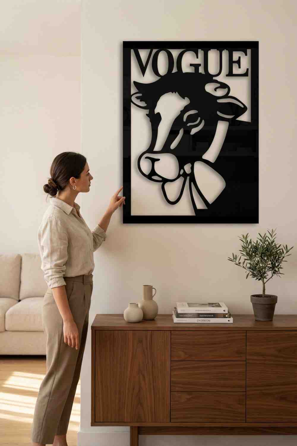 Vaca Top Model By Antonio De Felipe