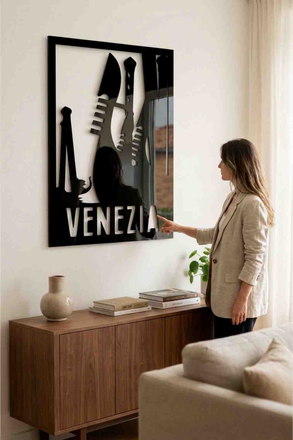Venecia Signore - Cuadro decorativo | Cortayrecorta.es