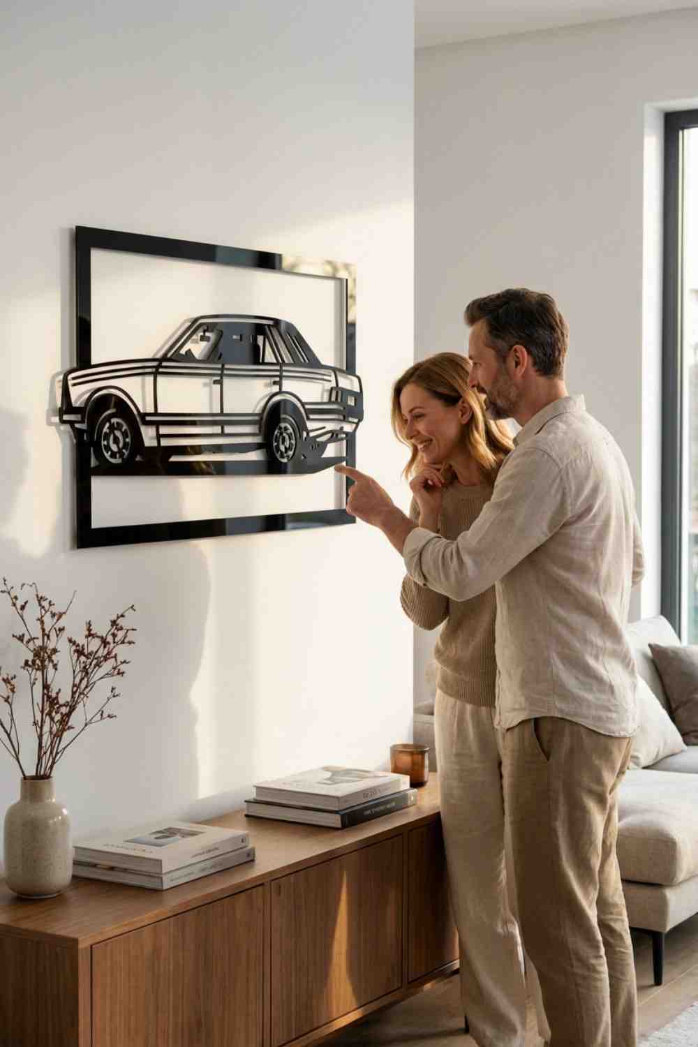 Ford Granada 1983 - Cuadro decorativo | Cortayrecorta.es